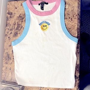 Cute tank top “happy daze” from forever 21